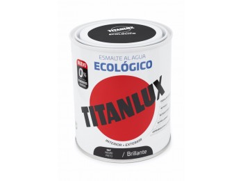 Esmalte bri. al agua negro 750