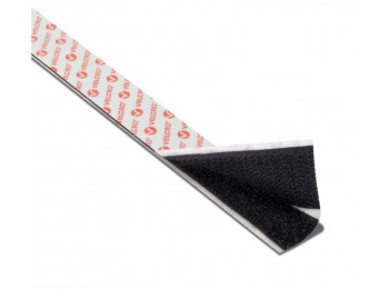 Cinta 20mmx1mt velcro negro