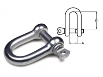 Grillete recto m-4 bgri 104 2