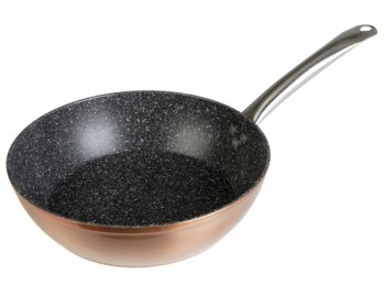 Sarten honda 28cm cobre wecook