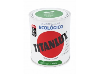 Esmalte mate al agua verde pri