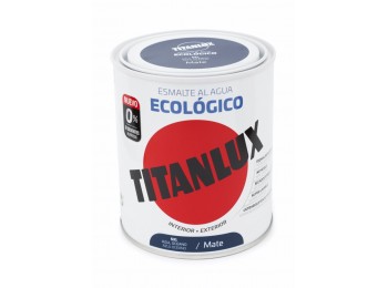 Esmalte mate al agua azul ocea