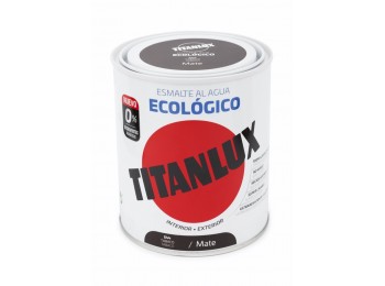 Esmalte mate al agua tabaco 75