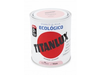 Esmalte mate al agua rosa fram