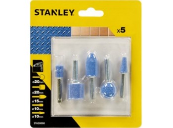 Muela hta.elec eje 6mm 5 pz