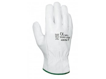 Guante flor vacuno bl s07