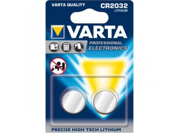 Pila boton cr2032 3v 2 pz vart