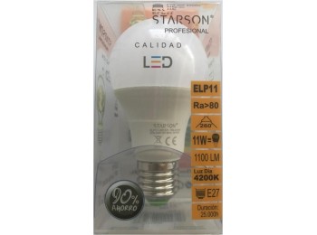 Lampara led estan e27 11w 1100
