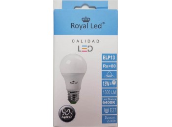 Lampara led estan e27 13w 1300