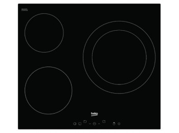 Vitroceramica 3 zonas 58x51x5,