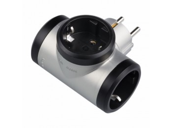 Adaptador tt 16a-250v frontal