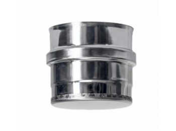 Tapa estufa pellet ?80mm inox