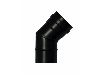 Codo estufa pellet 45? ?80mm a