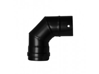 Codo estufa pellet 90? ?80mm a