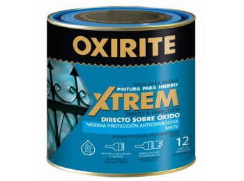 Esmalte mate ext. negro 750 ml