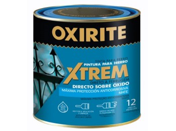 Esmalte mate ext. gris 750 ml