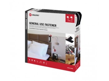 Cinta 20mmx25mt velcro negro