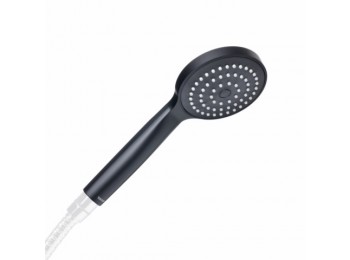 Mango ducha 1 posicion negro t
