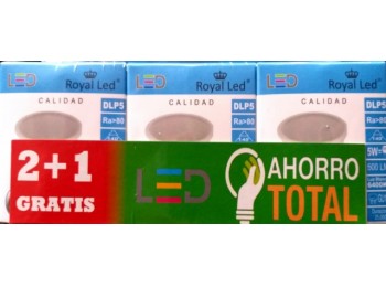 Lampara led dicr gu10 5w 500lm