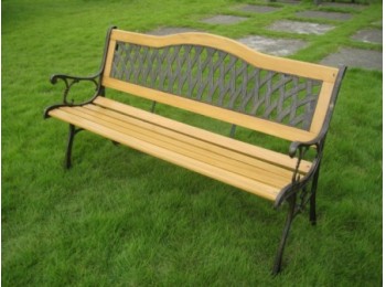 Banco 2 plazas 124x53x77cm