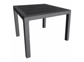 Mesa jard ratan 80x80x72cm. ga