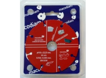 Disco corte ?115x22,23mm carbu