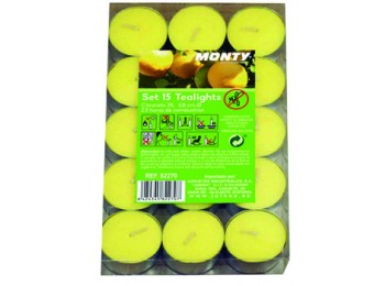 Vela jard citron. 3,8x1,1cm am