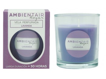 Vela lavanda 70x71x90mm gama h
