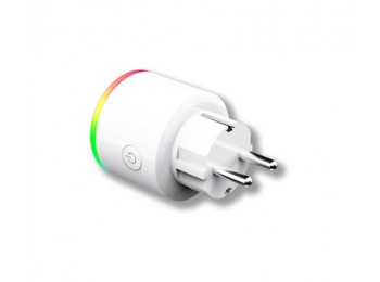 Enchufe intel. con luz multico