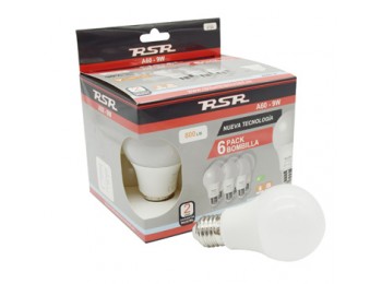 Lampara led estan e27 9w 800lm
