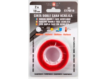 Cinta d/cara multiuso 19mmx 2m