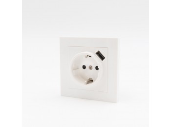 Base enchufe schuko tt empotra