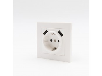 Base enchufe schuko tt empotra
