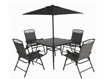 Mueble mesa parasol 80x80x71cm