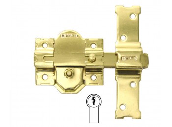 Cerrojo sobr. 86mm 31 dorado a