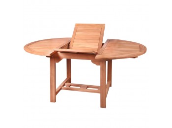Mesa exten rda. 120x120x77cm k