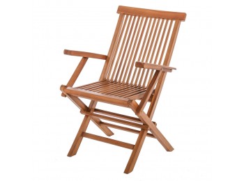 Silla pleg con brazos 60,50x64