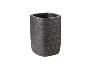 Vaso portacepillos bambu 1 ud