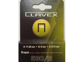 Grapa 06mm 530 1.000 pz