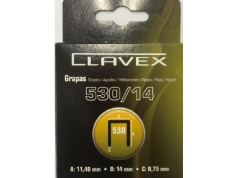 Grapa 14mm 530 1.000 pz