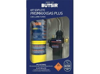 Soplete a gas cartucho kit pro