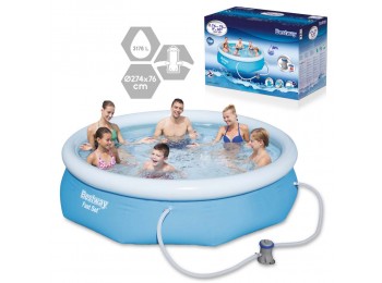 Piscina pvc 274x76cm poliester