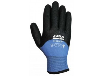 Guante trabajo xl10 ne/az pvc