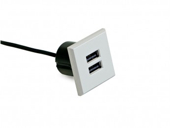Base emb 2 usb 37mm plugy