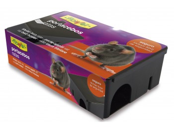 Caja portacebos ratas pp neg