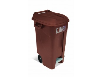 Contenedor c/rued tapa 100 lt