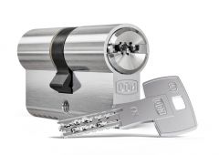 CILINDRO DOM IX TWINSTAR 40-40 LATON ALTA SEGURIDAD