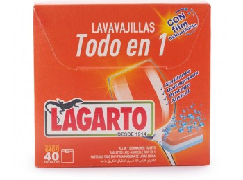 Lavavajillas maquina 40pz todo