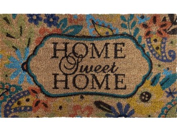 Felpudo rect 40x70cm home bouq