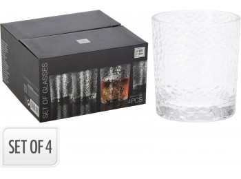 Vaso 230 ml tumbler 4 pz